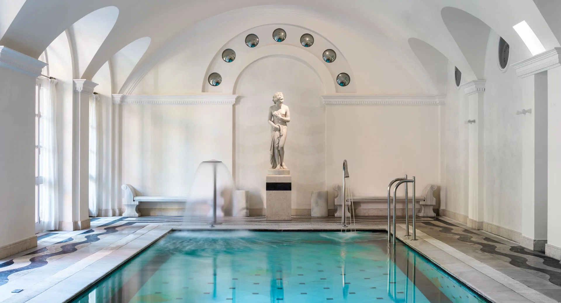 Luxury spa indoor pool, Marbella