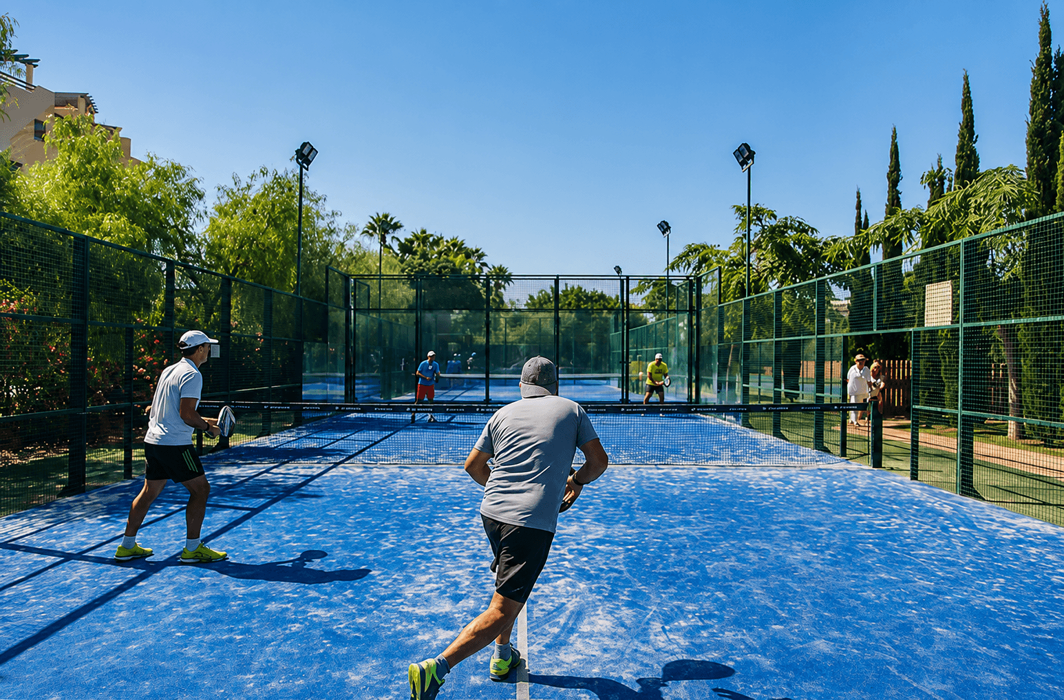 Padel and tennis courts, Racquet Club Marbella