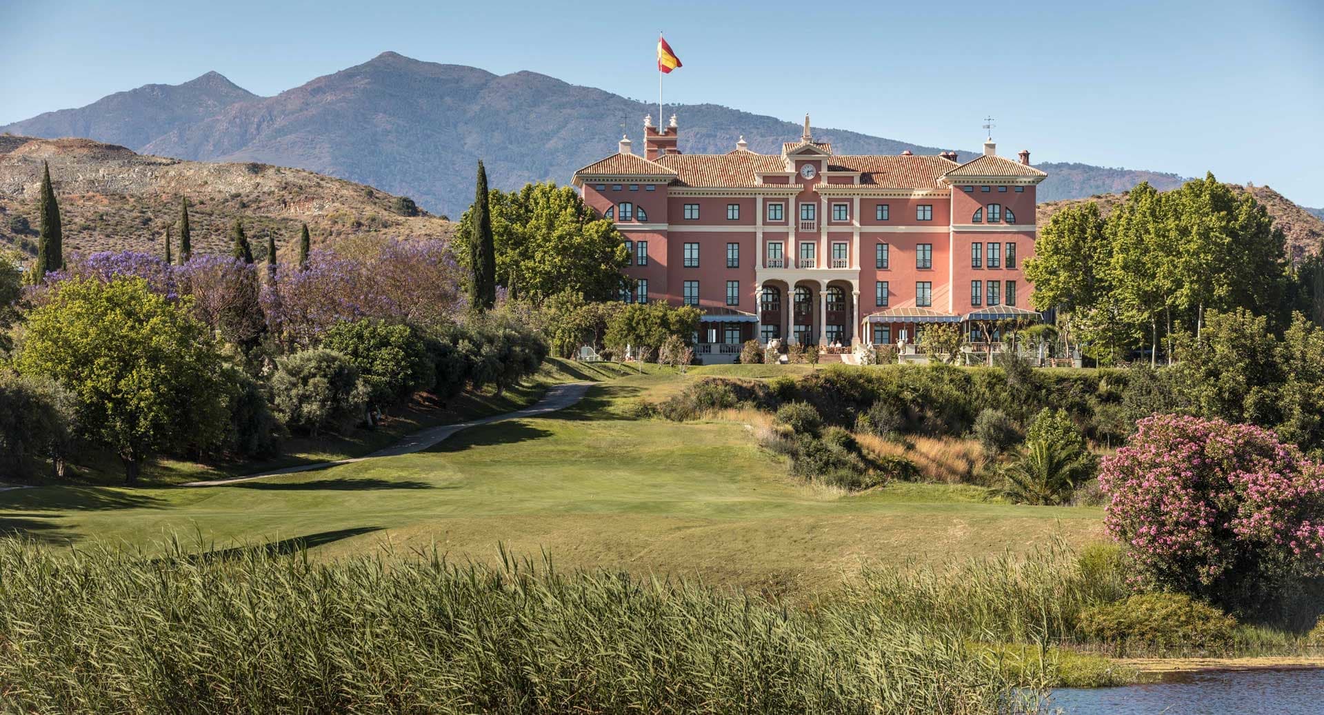 Tuscan palace architecture, Marbella